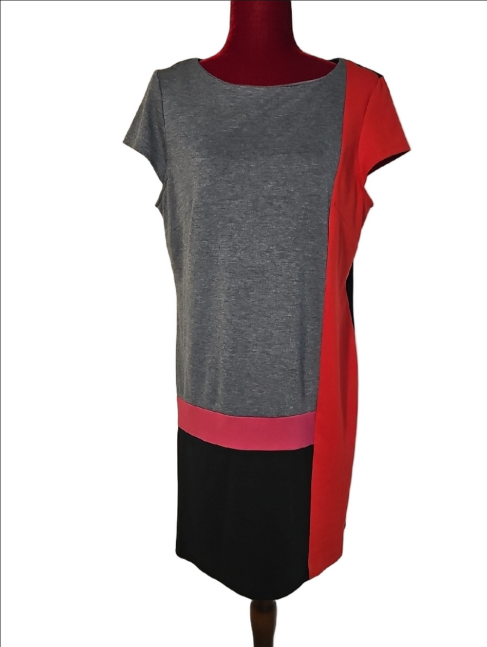 Jessica Howard Colorblock Dress Size Large